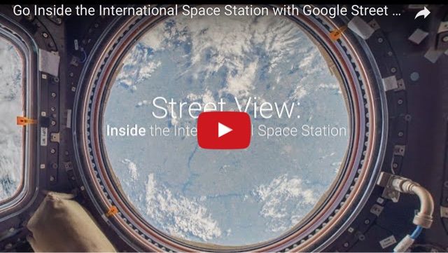 Googleのストリートビューで国際宇宙ステーション（ISS）を体験する