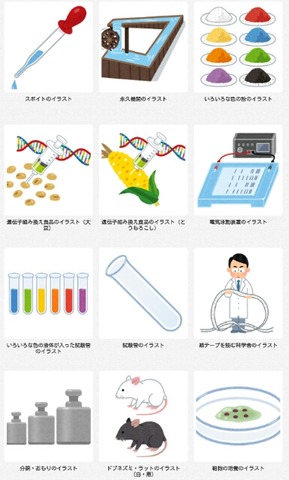 可愛いイラストを通信で使える いらすとや ふたばのブログ 理科教育と道徳教育を科学する