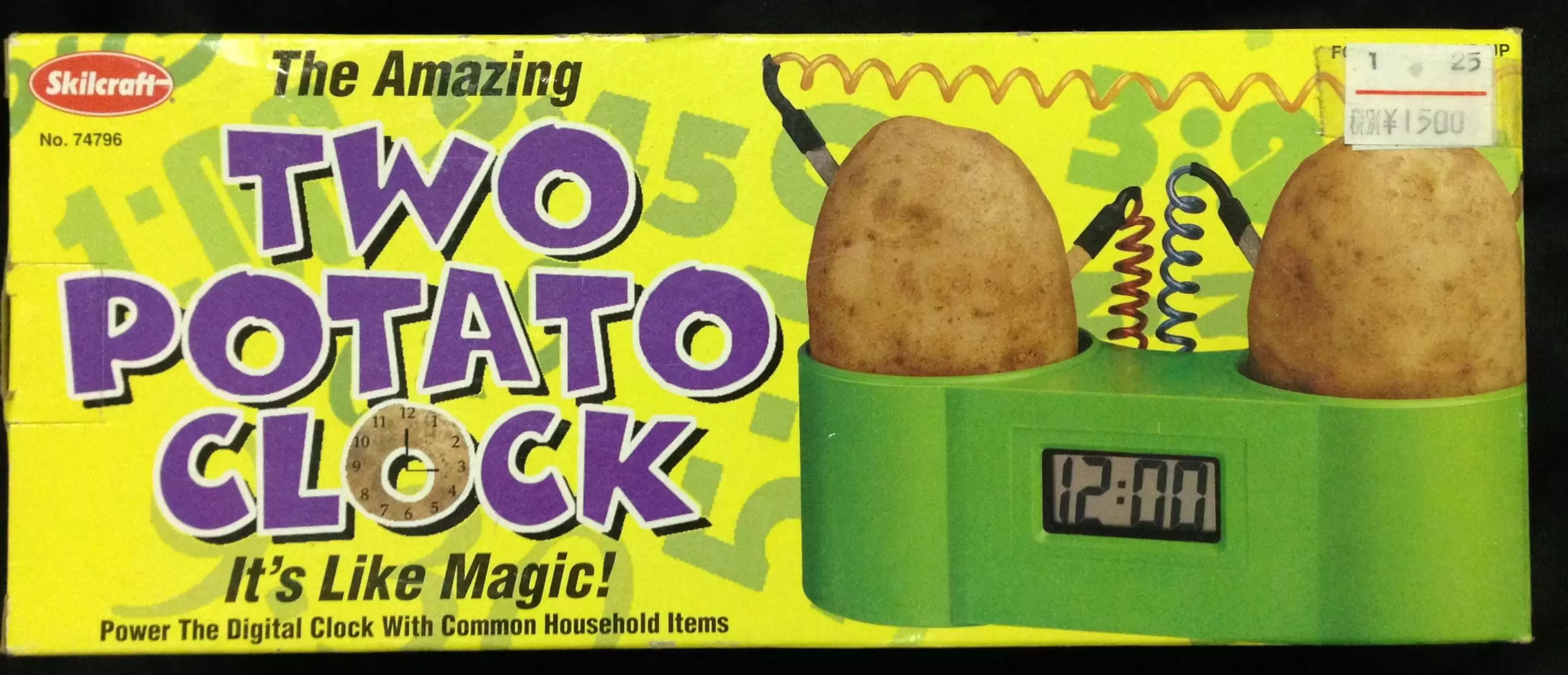 The Amazing 「TWO POTATO CLOCK」ジャガイモ時計