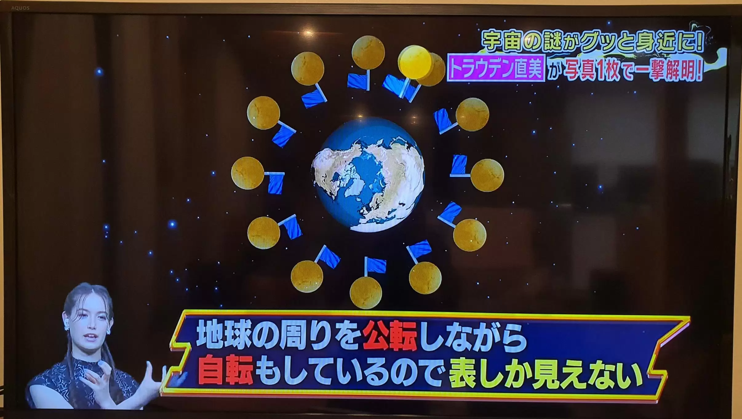 月の裏側が見えないのは・・・