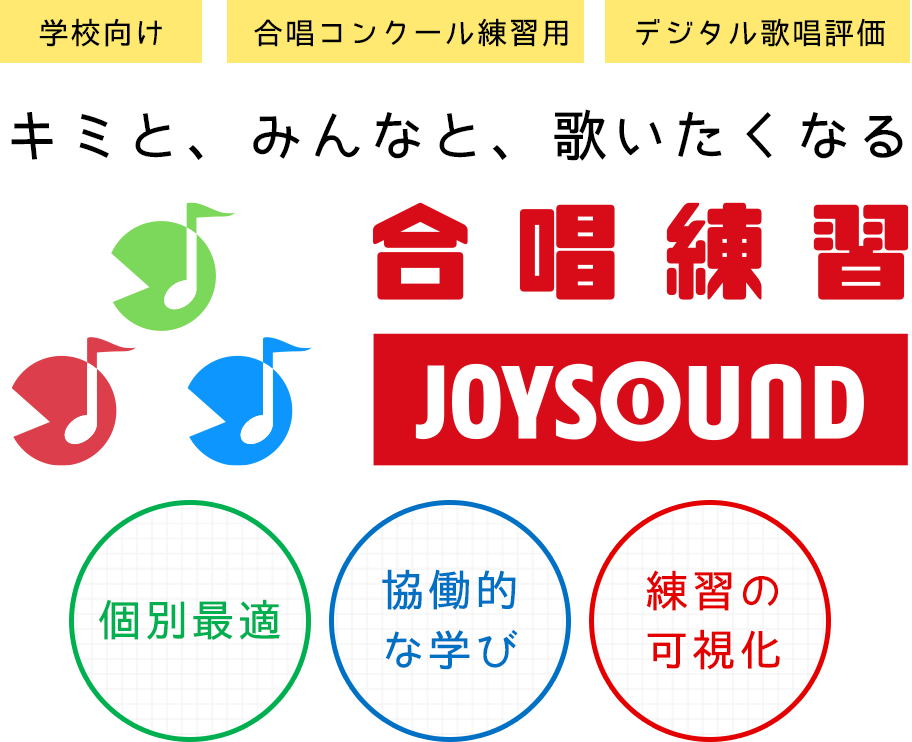 合唱練習はジョイサウンドのアプリでがっちり🎤